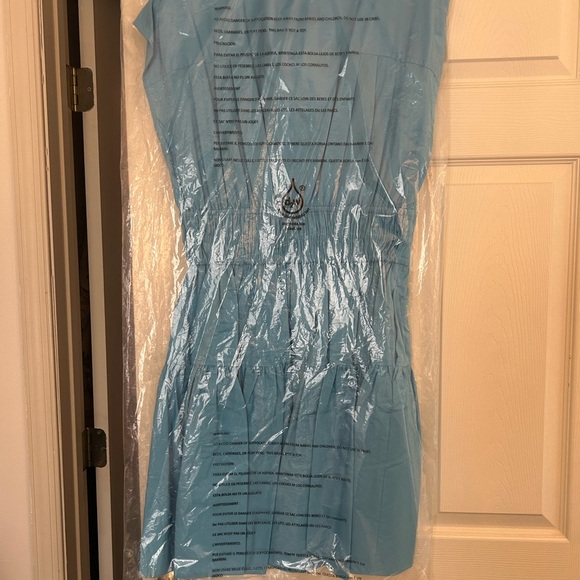 NWT Derek Lam 10 Crosby Tora Mini Dress. Sky Blue. Size 10. MSRP $425 SALE $81 - Picture 4 of 8
